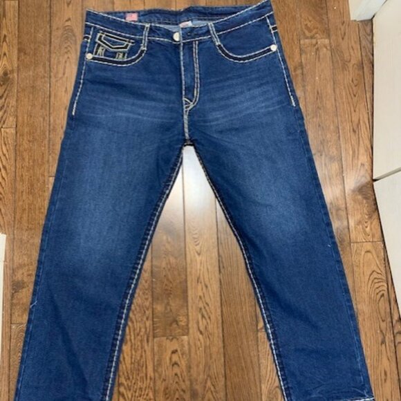 TRUE RELIGION Mens Jeans SZ (40X27) - Picture 2 of 5